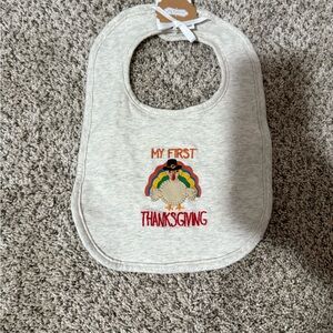 Mud pie thanksgiving bib